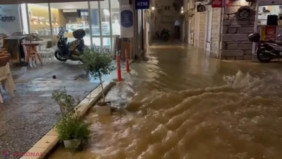 Fenomene meteo severe în Grecia și pe insula Skiathos