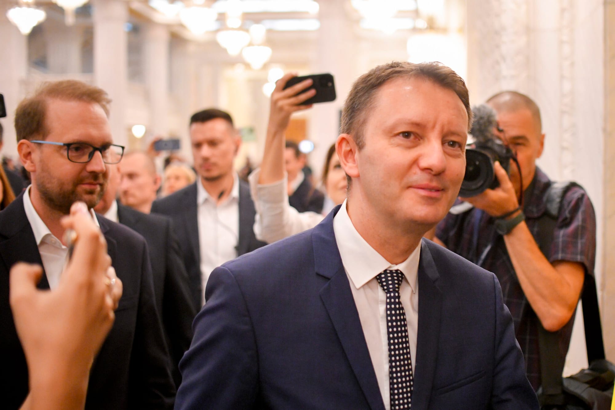 Întâlnirea premierului desemnat Siegfried Mureșan cu președintele României