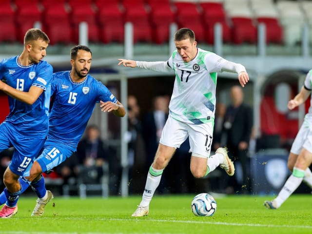 Evoluția lui Nikita Stoinov în meciul Israel - Irlanda