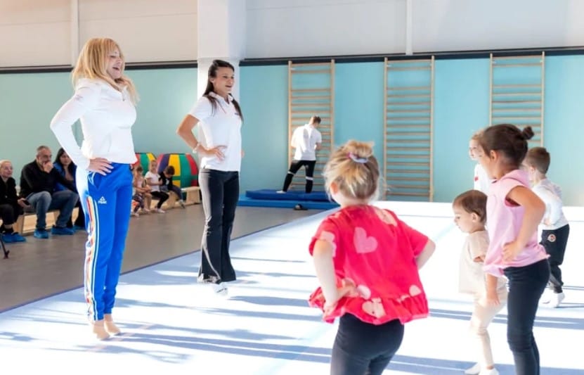 Selecții pentru cursurile de gimnastică din Otopeni