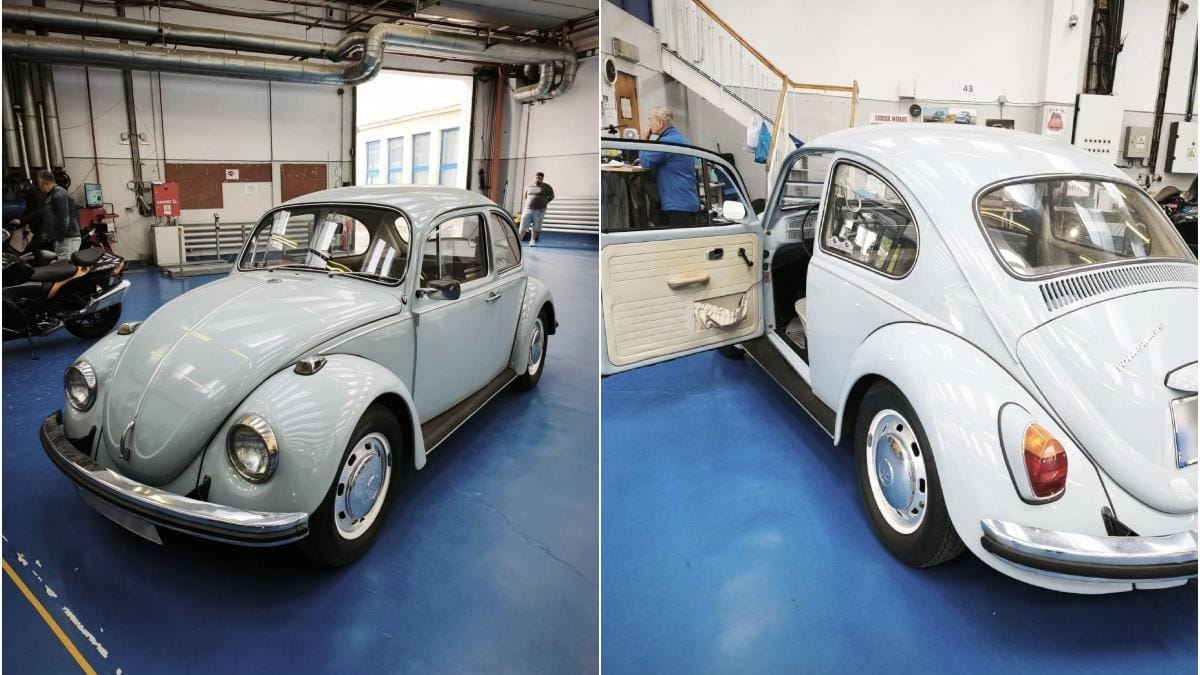 Un autovehicul Volkswagen Beetle din 1967 a fost prezentat la RAR București-Voluntari