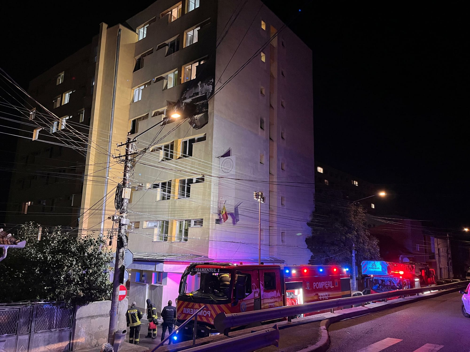 Incidentul din Complexul Studențesc Hașdeu din Cluj-Napoca