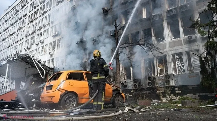 Atac cu rachete balistice asupra infrastructurii din Kiev