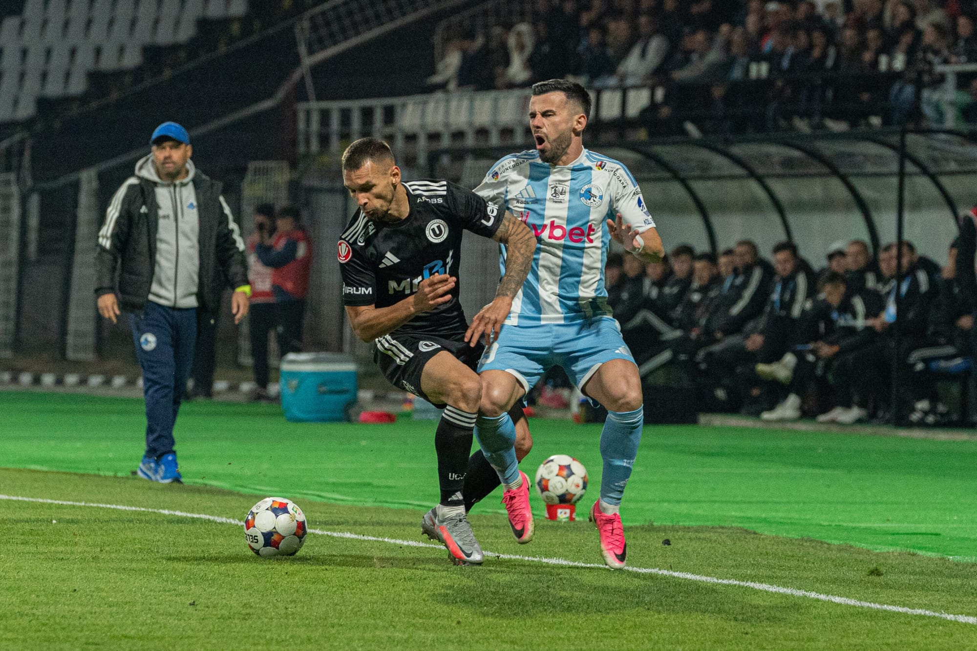Universitatea Cluj a învins Corvinul Hunedoara în Superliga