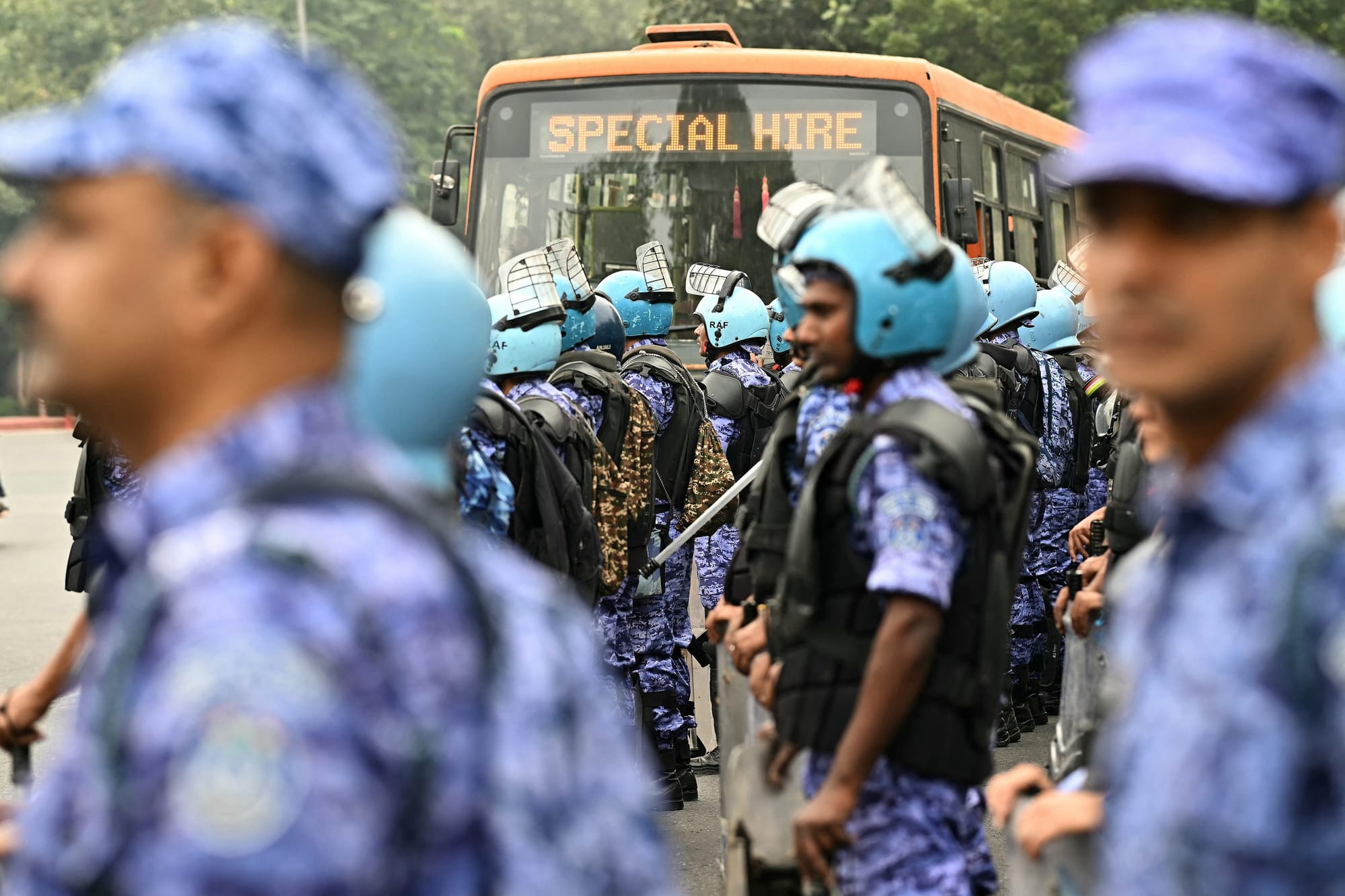 Tensiuni în New Delhi în urma unor proteste electorale