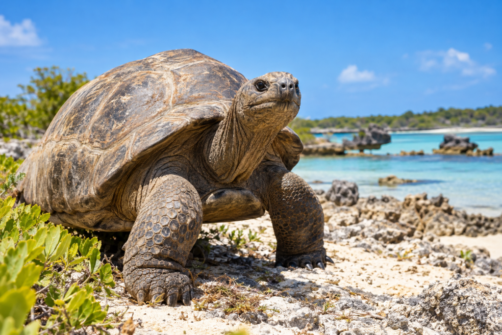 Nouă estimări privind populația de țestoase gigantice din Seychelles