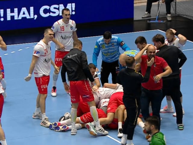 Rezultatul echipei CSM București în EHF European League