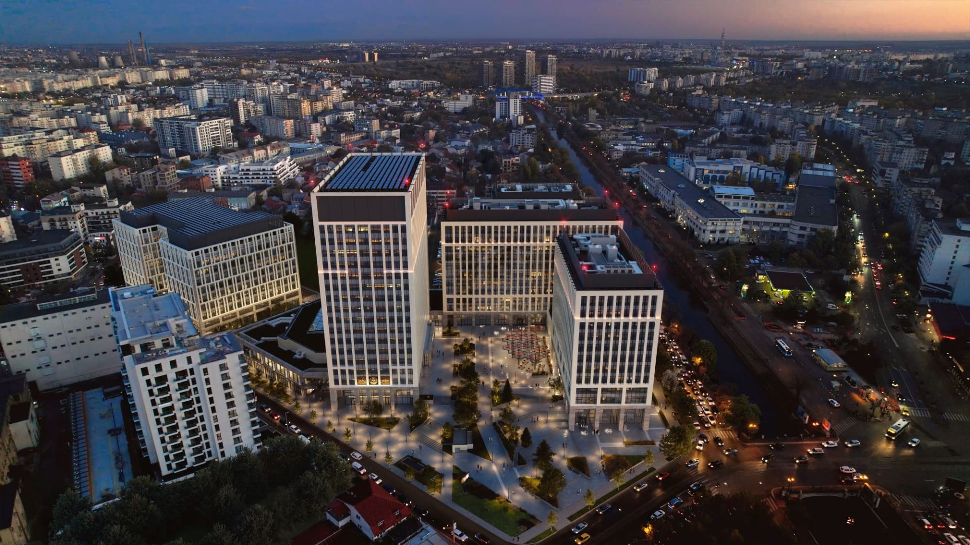 Evoluția cererii de spații de birouri din București