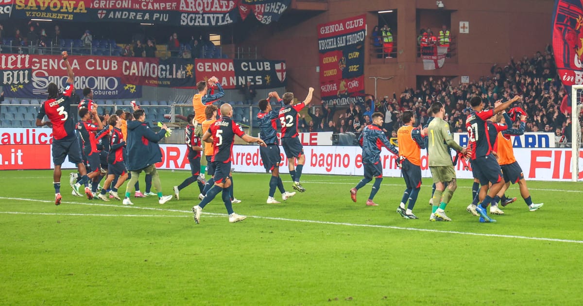 Rezultatul confruntării dintre Genoa și Juventus în Serie A