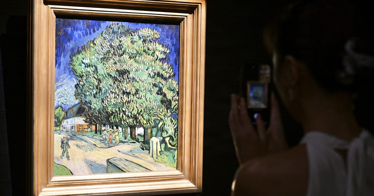 Expunerea unei opere rare de Vincent van Gogh