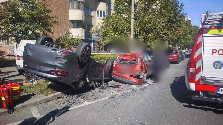 Accident rutier în Cluj-Napoca cu victime