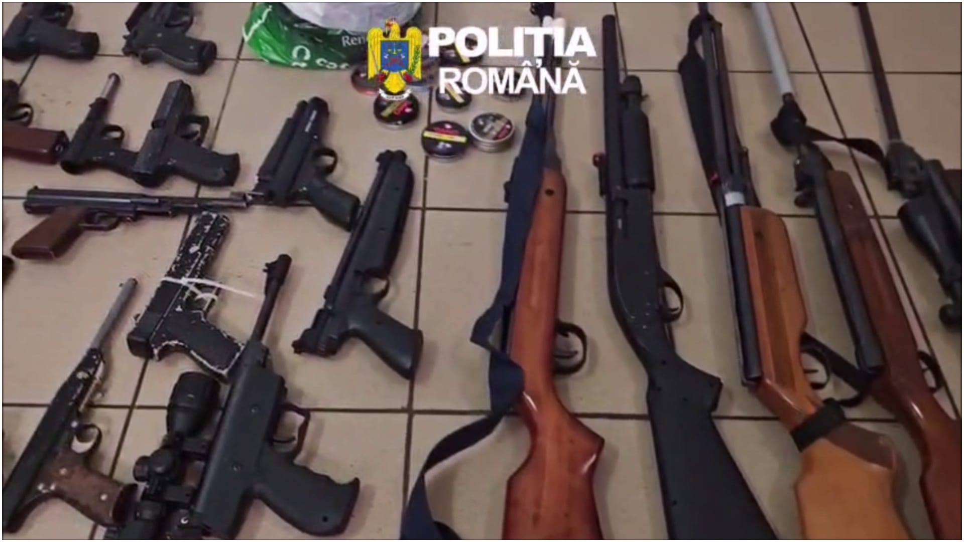 Descoperirea unui arsenal de arme neletale în Constanța