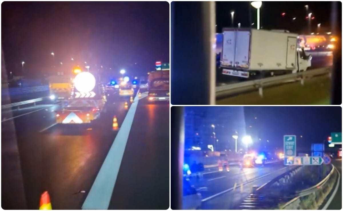 Accident rutier grav pe o autostradă din Slovenia