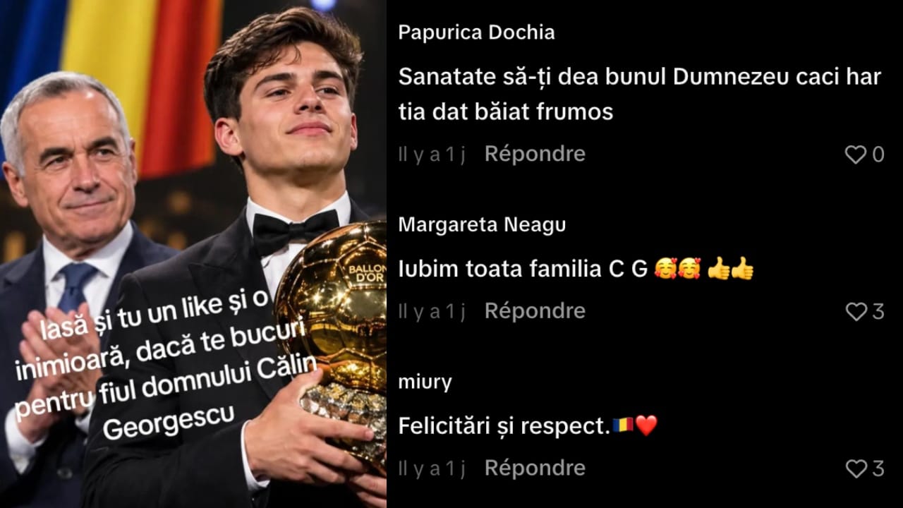 Reacții virale la o imagine falsă cu fiul lui Călin Georgescu