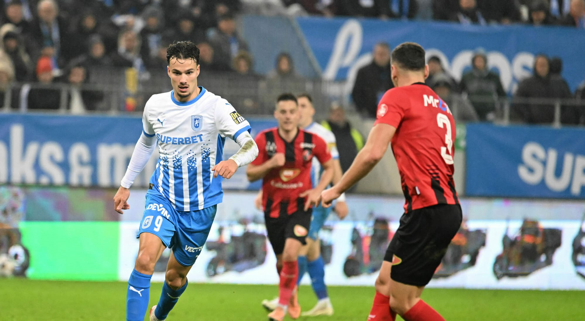 Confruntarea dintre Csikszereda și Universitatea Craiova în Superliga