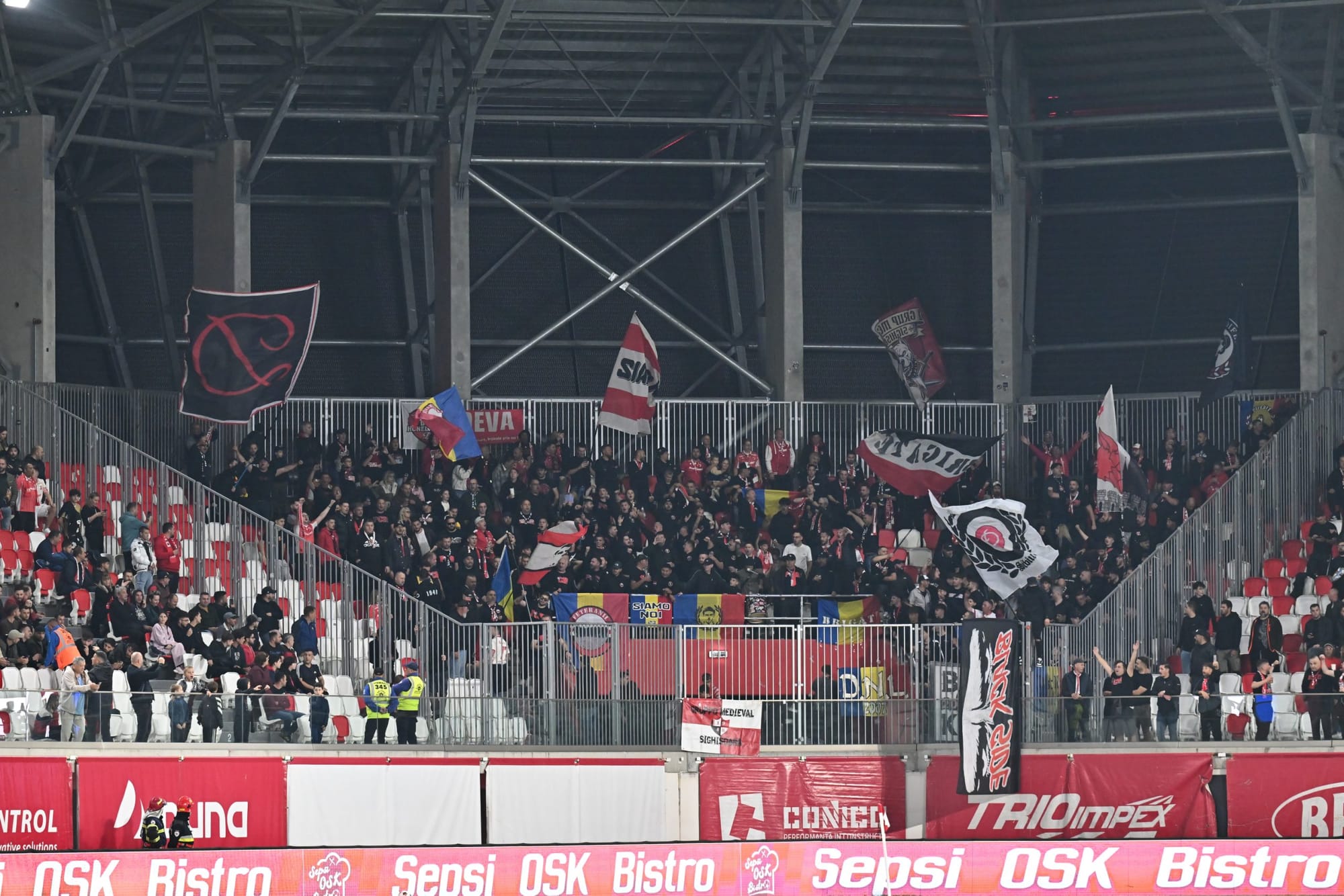 Sesizări la UEFA și FRF după meciul Sepsi-Dinamo