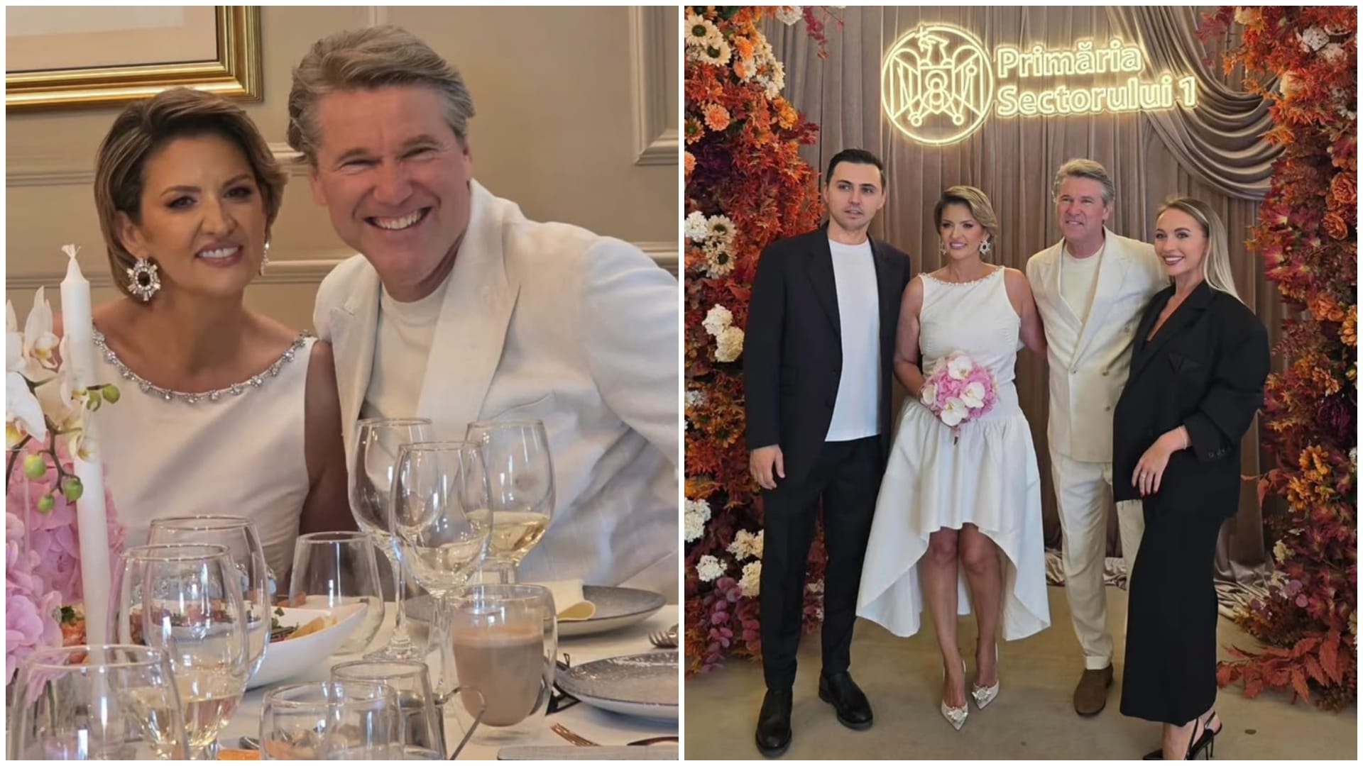 Florin Răducioiu și Andreea Albăstroiu au făcut cununia civilă