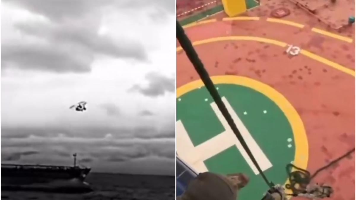 Intervenția Marinei franceze asupra unui petrolier în Oceanul Indian