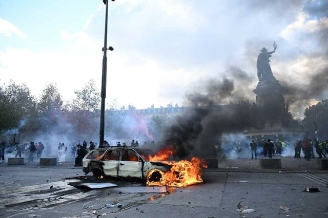 Evaluarea pagubelor după protestele violente din Franța
