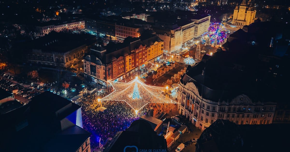 Calendarul târgurilor de Crăciun din România pentru iarna 2026