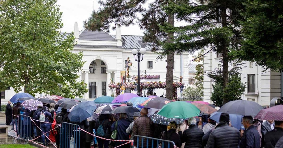 Incident la pelerinajul de la Catedrala Mitropolitană din Iași