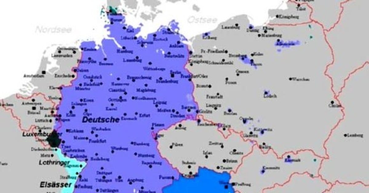 Controversă în Germania după publicarea unei hărți teritoriale