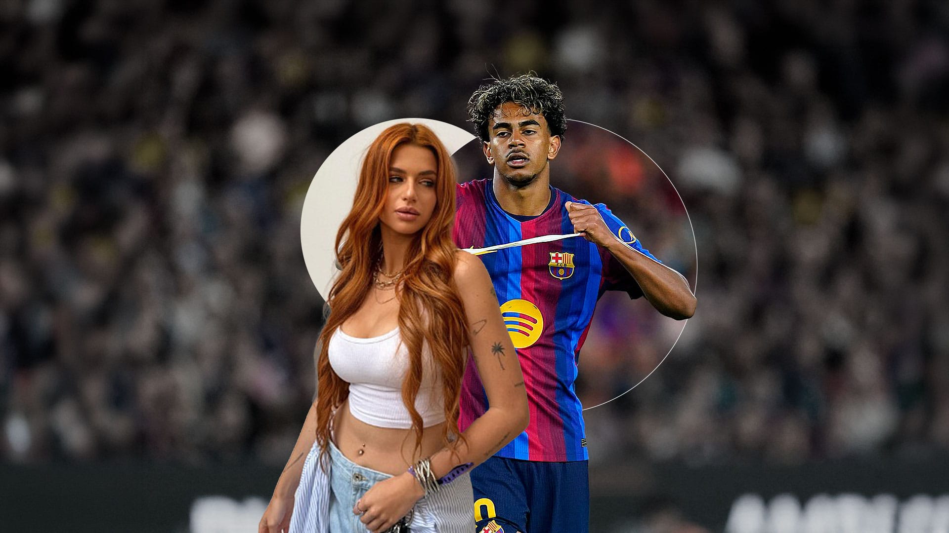 Interacțiunea dintre Lamine Yamal și o influenceriță româncă