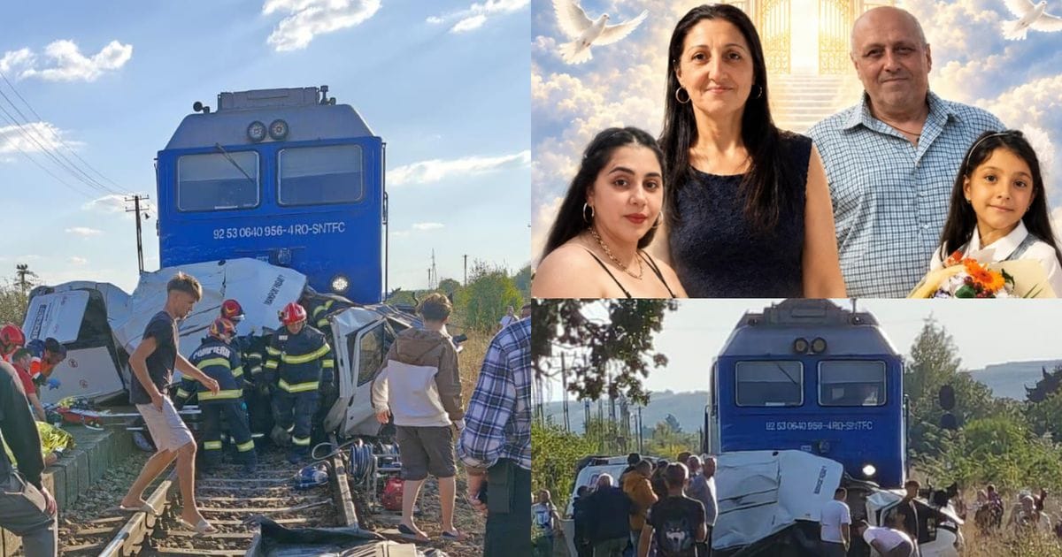 Accident feroviar mortal în județul Galați
