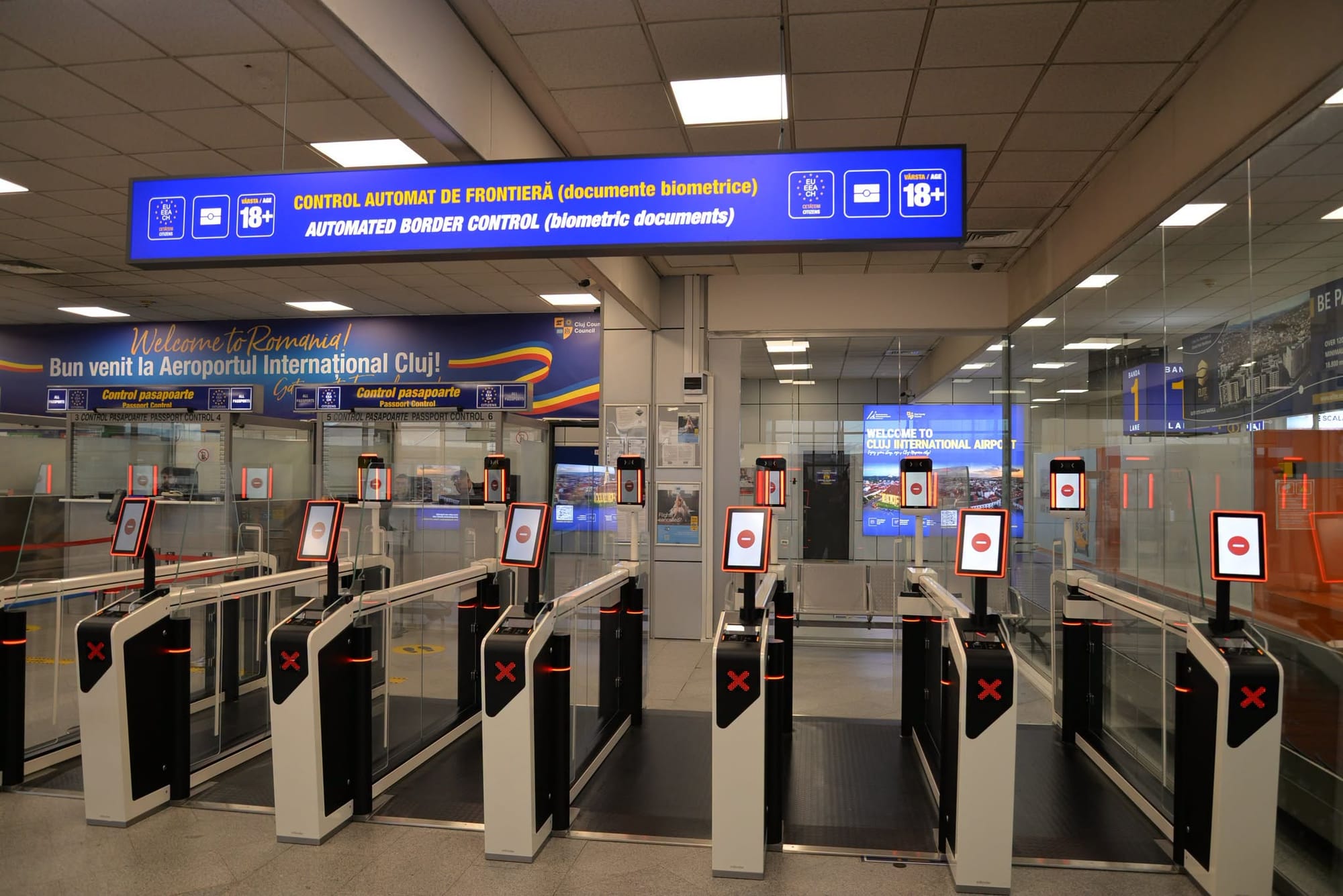 Modernizări tehnologice la Aeroportul Internațional din Cluj-Napoca