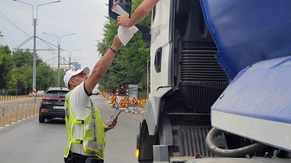 Noi reguli de circulație pentru vehiculele grele în București