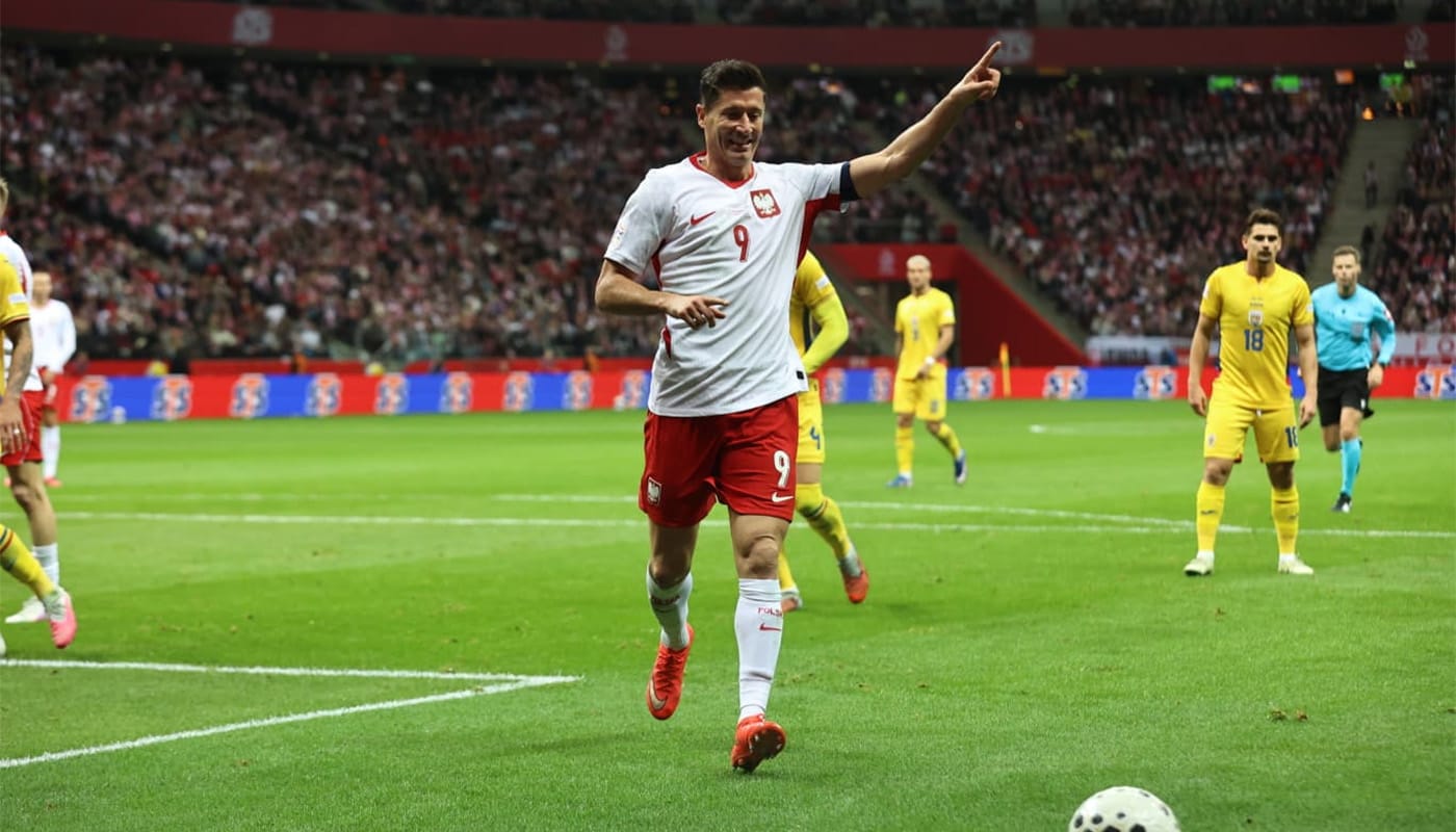 Robert Lewandowski despre performanța Poloniei în fața României