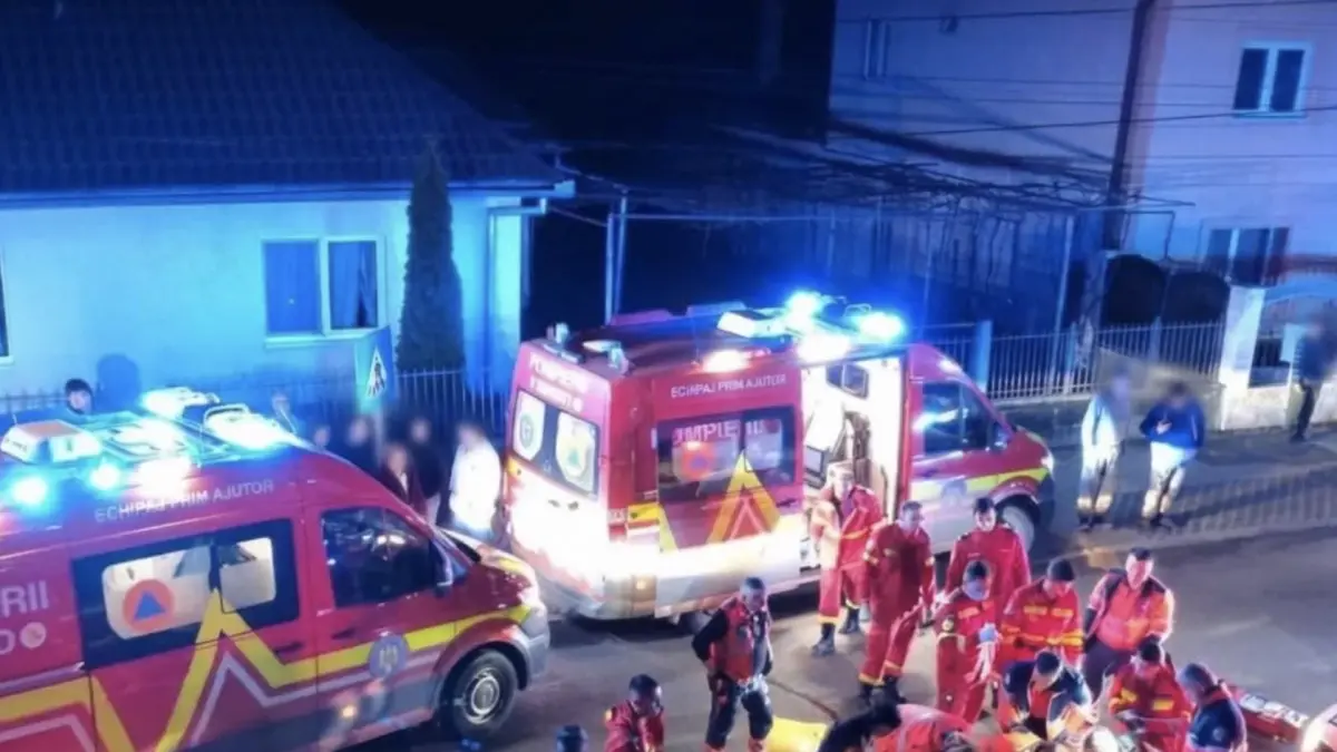 Intervenție de urgență în Tălmaciu după un incendiu