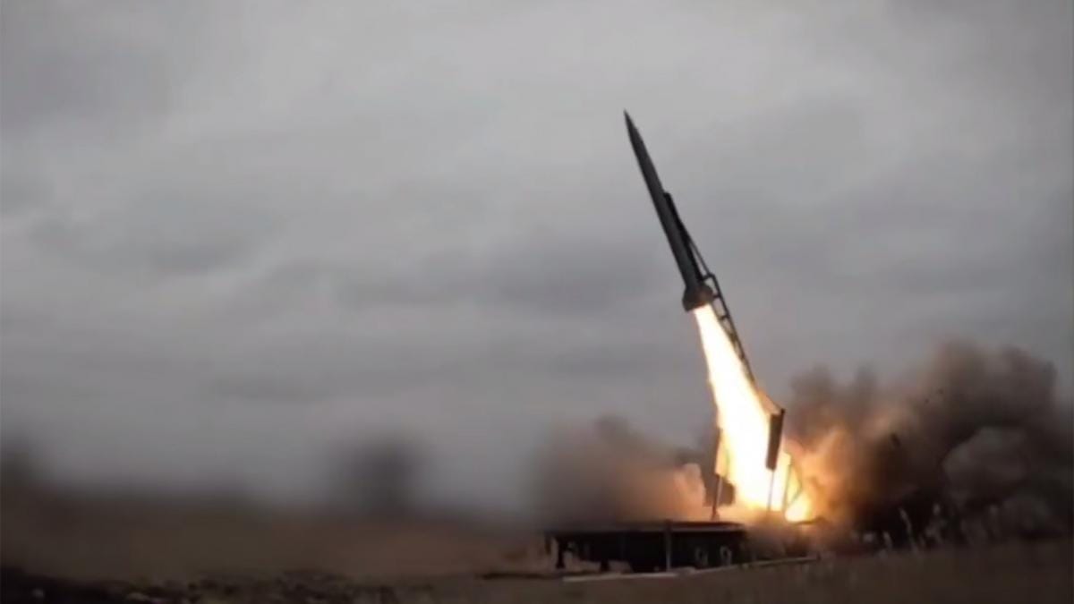 Ucraina a utilizat pentru prima dată racheta balistică FP-7