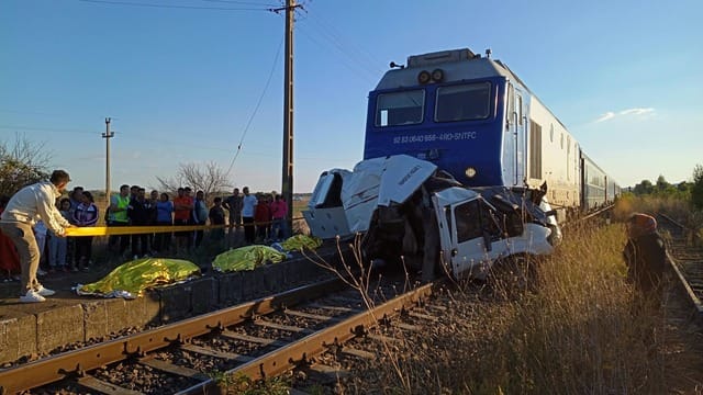 Accident feroviar în județul Galați cu mai multe victime