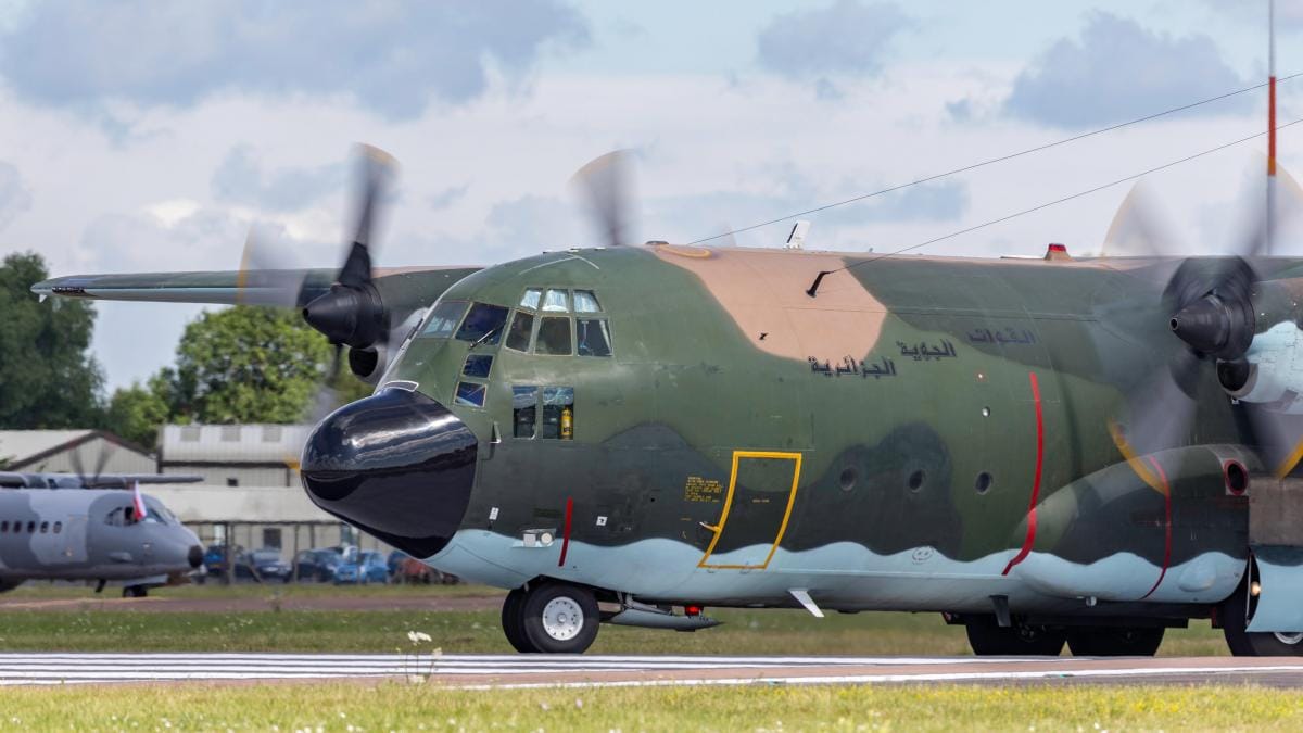 Zborul unei aeronave militare algeriene către Moscova
