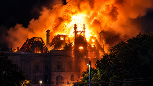 Arestare în cazul incendiului de la Primăria din Limoges