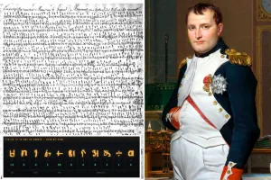 Descifrarea unei scrisori codate a lui Napoleon prin AI