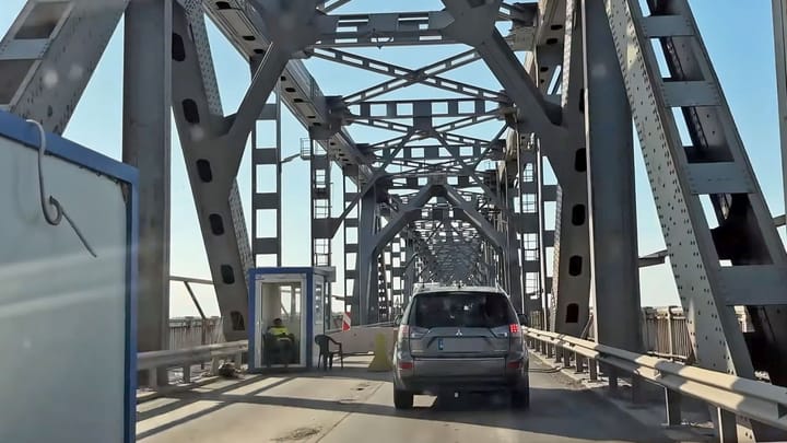 Restricții de circulație pe Podul Prieteniei Giurgiu-Ruse