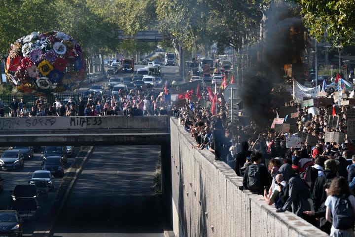 Mobilizarea elevilor de liceu din Franța