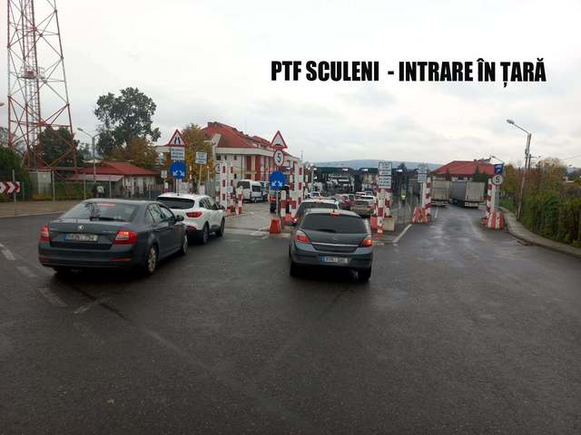 Situația traficului la punctele de trecere cu Republica Moldova