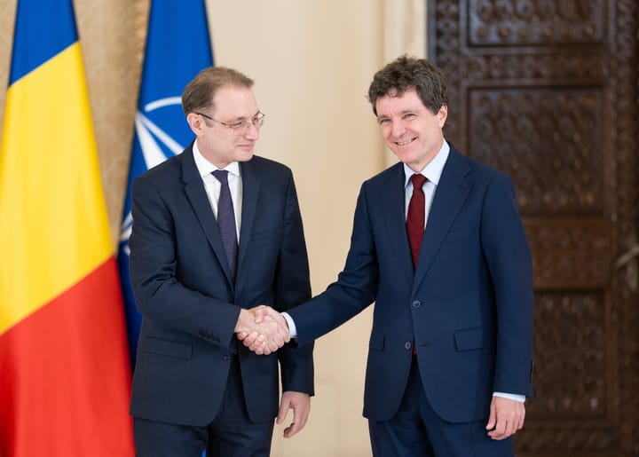 Ceremonia de depunere a jurământului noului Guvern