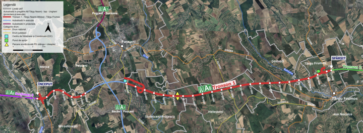 Planuri de conectare între Autostrada Unirii și Autostrada Moldovei