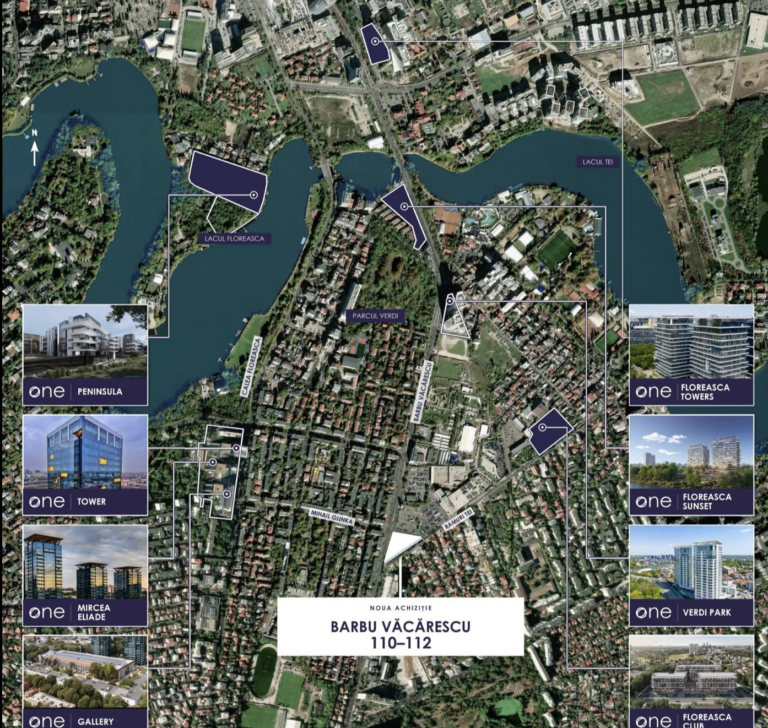 One United Properties achiziționează teren în nordul Bucureștiului