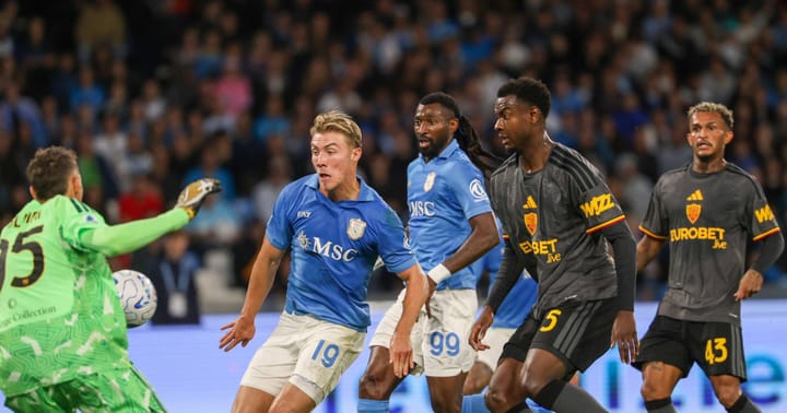 Rezultatul duelului dintre Napoli și AS Roma în Serie A