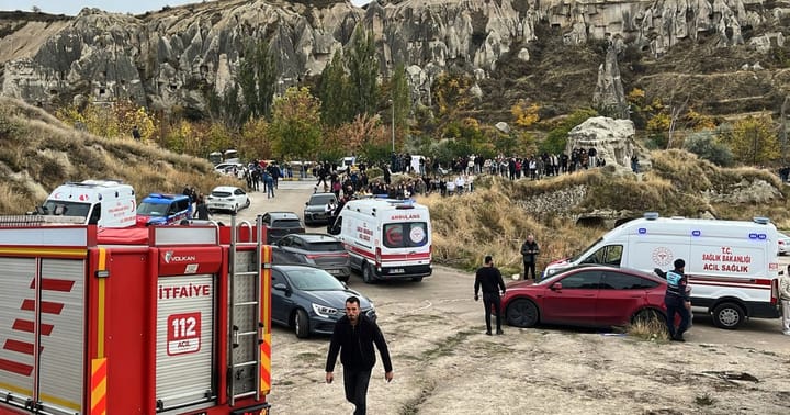 Incident cu victime în regiunea turistică Cappadocia