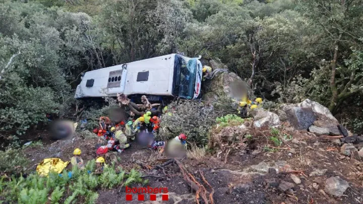 Accident rutier grav în provincia Barcelona
