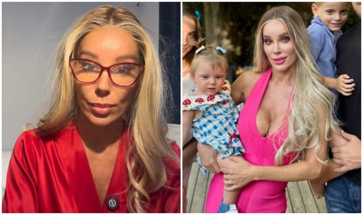 Alina Laufer despre revenirea acasă după liftingul facial