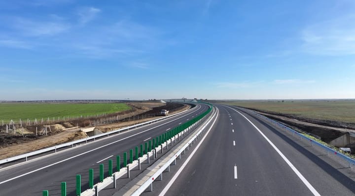 Noi sectoare deschise pe Autostrada Bucureștiului A0 Nord