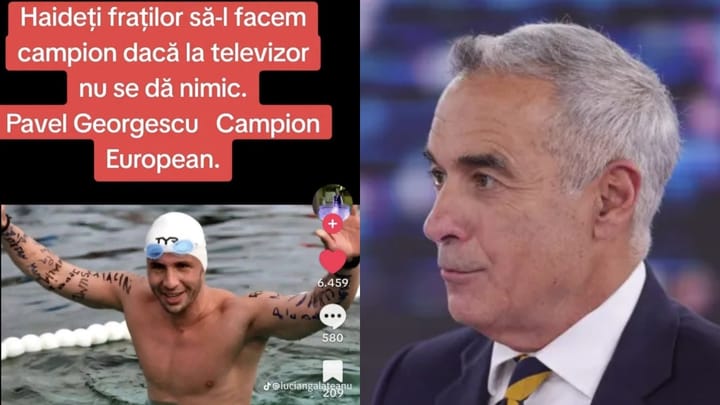 Clarificări privind identitatea înotătorului Paul Georgescu