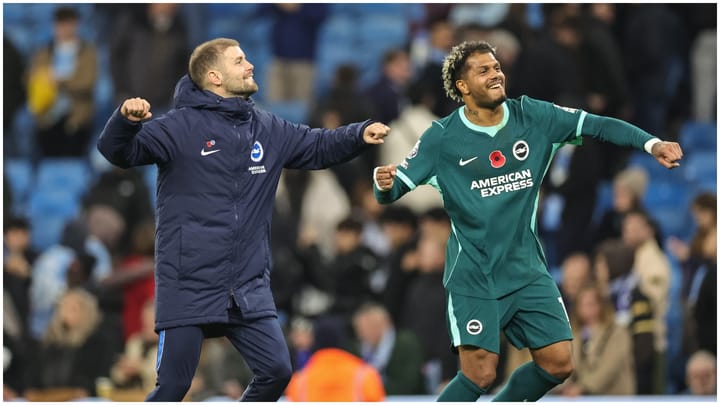 Brighton a învins Manchester City în Premier League